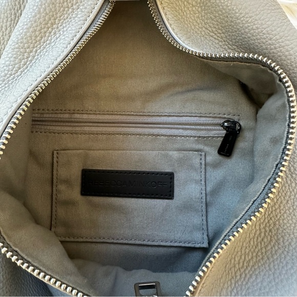 Rebecca Minkoff Julian Gray Leather Backpack main image 10